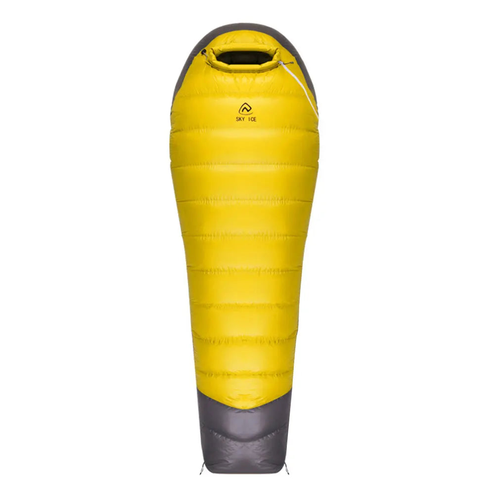 Goose Down Hiking Sleeping Bag Ultralight Thermal Sleeping Bag Portable Waterproof for Backpacking Camping Hiking