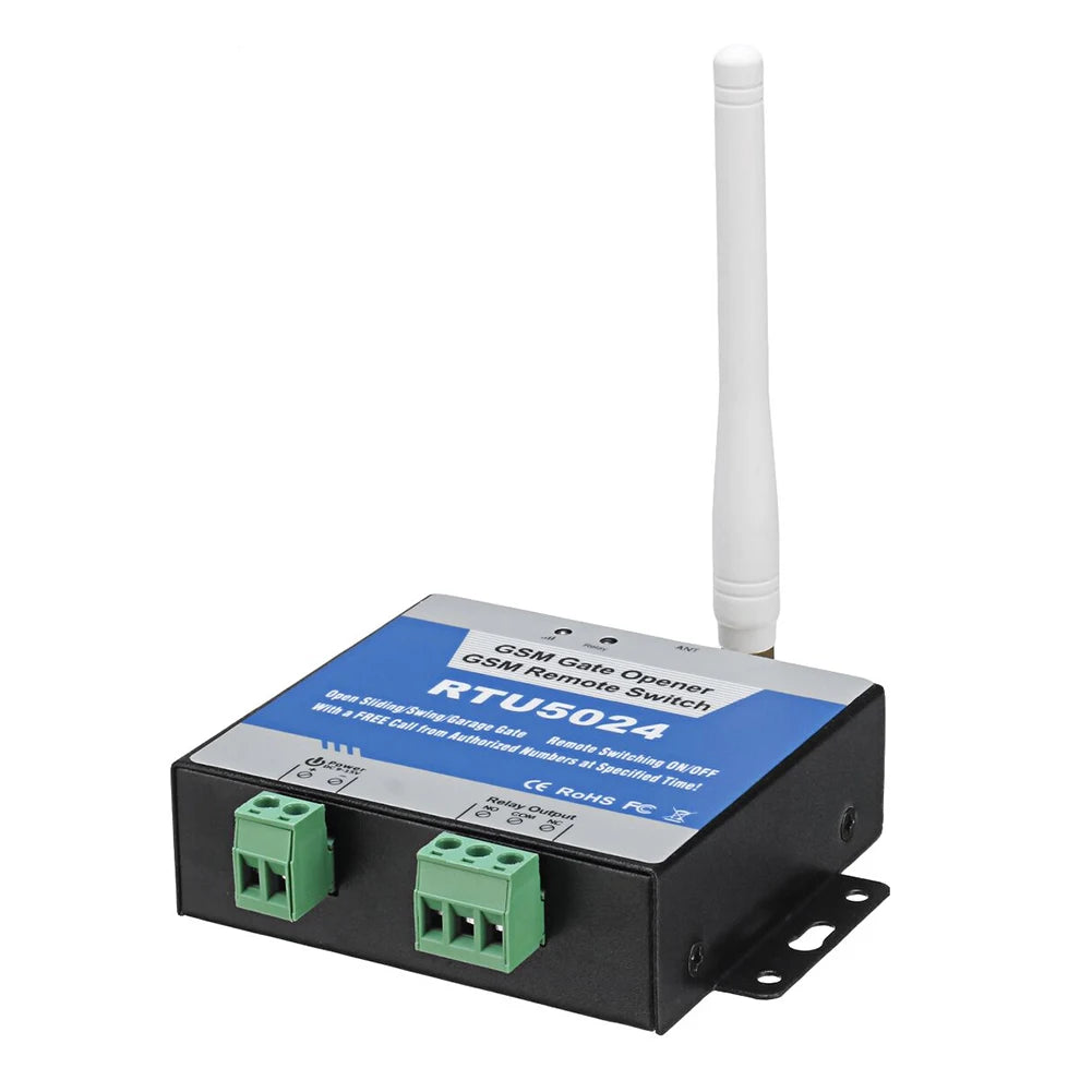 RTU5024 GSM Gate Opener Relay Switch Remote Control Door Access Wireless Door Opener Free Call 850/900/1800/1900MHz
