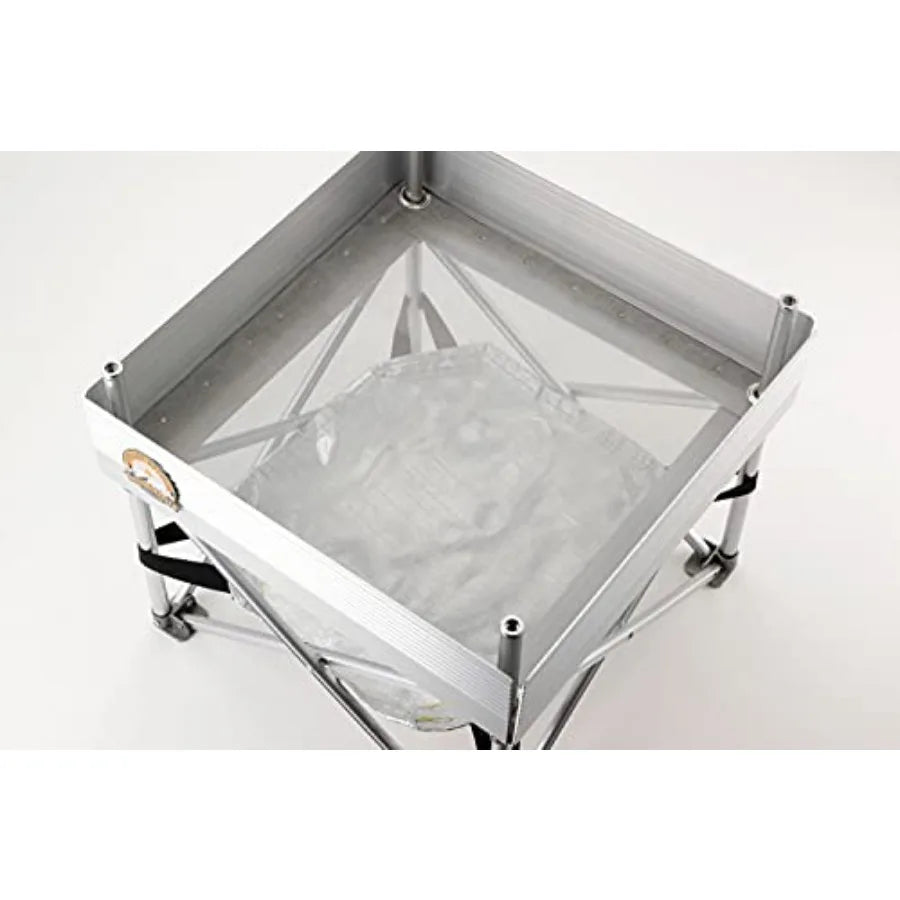 Fireside Outdoor Trailblazer Pop-Up Fire-pit 12x12 - Portable Wood Burning Stove for Camping and Backyard Use Compact Charcoal