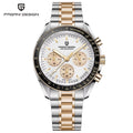 2025 New PAGANI DESIGN Saturn Men's Watches Luxury Quartz Watch For Men Chronograph Wristwatches AR Sapphire Waterproof Luminous