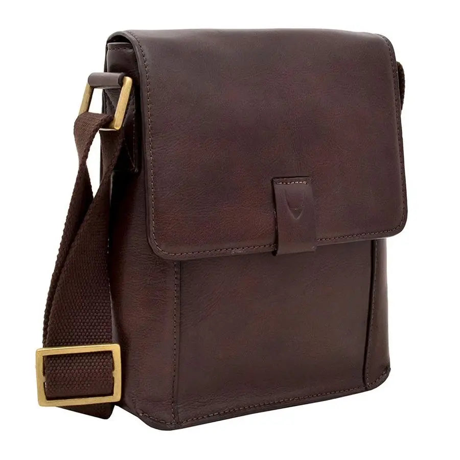 Aiden Leather Messenger Cross body Bag