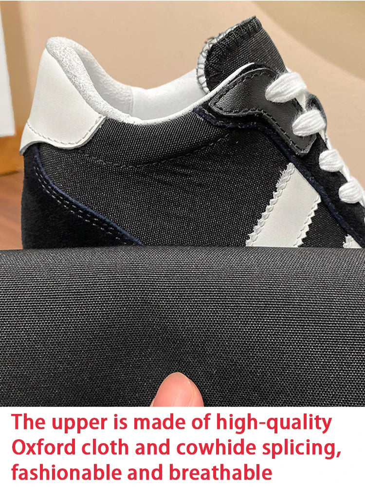 12cm Platform Shoes Women Height Increasing Sneaker Genuine Leather Sports Shoes 10cm Elevator Shoes Female German Army Trainer
