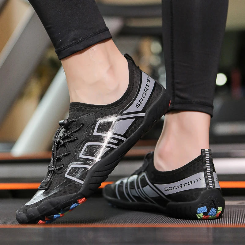 Men Wading Shoes Women Swimming Shoes Sneakers Barefoot Beach Sandals Upstream Aqua Shoes Quick-Dry Sea Diving Gym Water Shoes