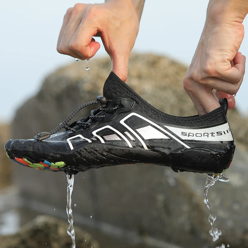 Men Wading Shoes Women Swimming Shoes Sneakers Barefoot Beach Sandals Upstream Aqua Shoes Quick-Dry Sea Diving Gym Water Shoes