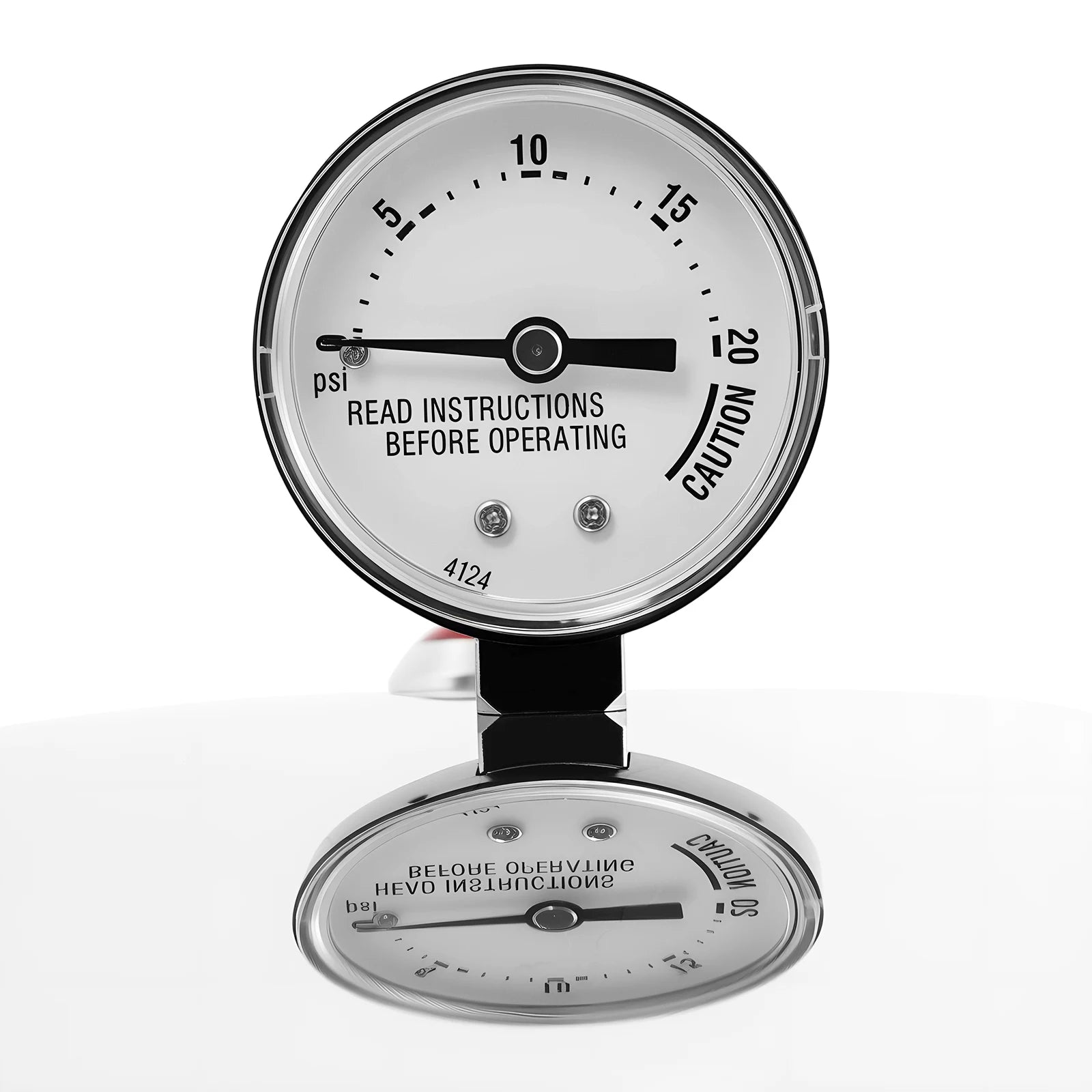 22L Aluminium Alloy Pressure Cooker 90Kpa Thickened Explosion-proof Pressure Cooker Pot with Pressure Gauge, Hand Control