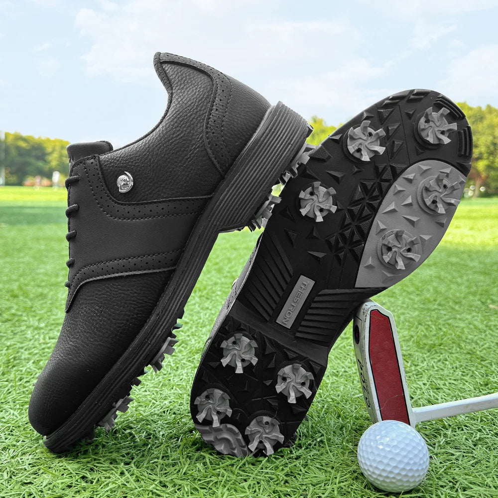 New Spikes Golf Shoes Men Size 7-14 Golf Sneakers Walking Footwears for Golfers