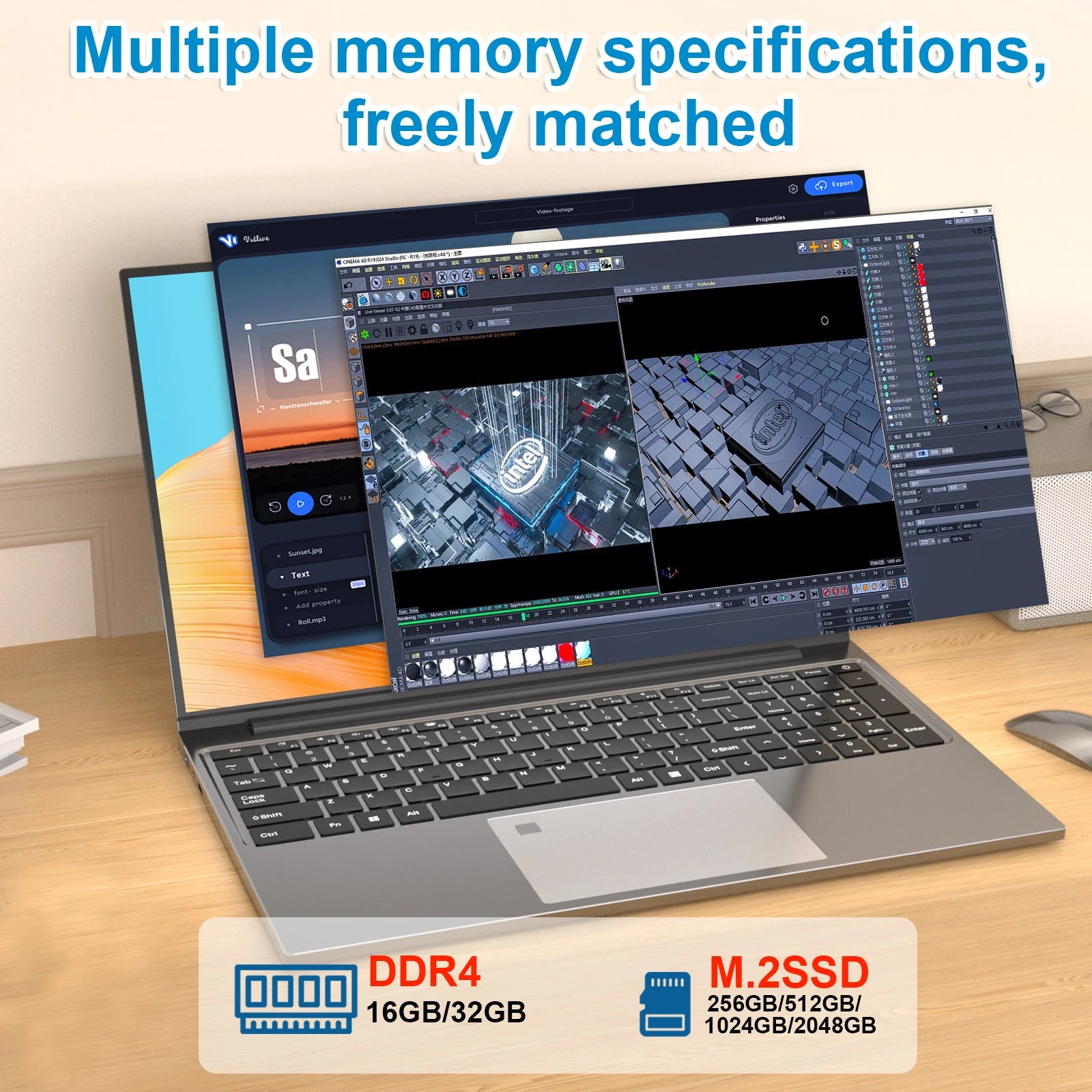 15.6 inch Windows 11 Pro Intel Core I7 6500U Laptop Computer 16GB DDR4 512GB 1TB SSD Portable Notebook PC Gamer Gaming Laptops