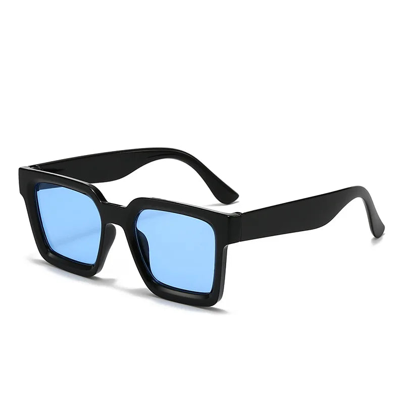 2025 New Simple and Stylish Trendy European and American Sunglasses Cross-Border Ins High-End Internet Celebrity Square Driving Sunglasses