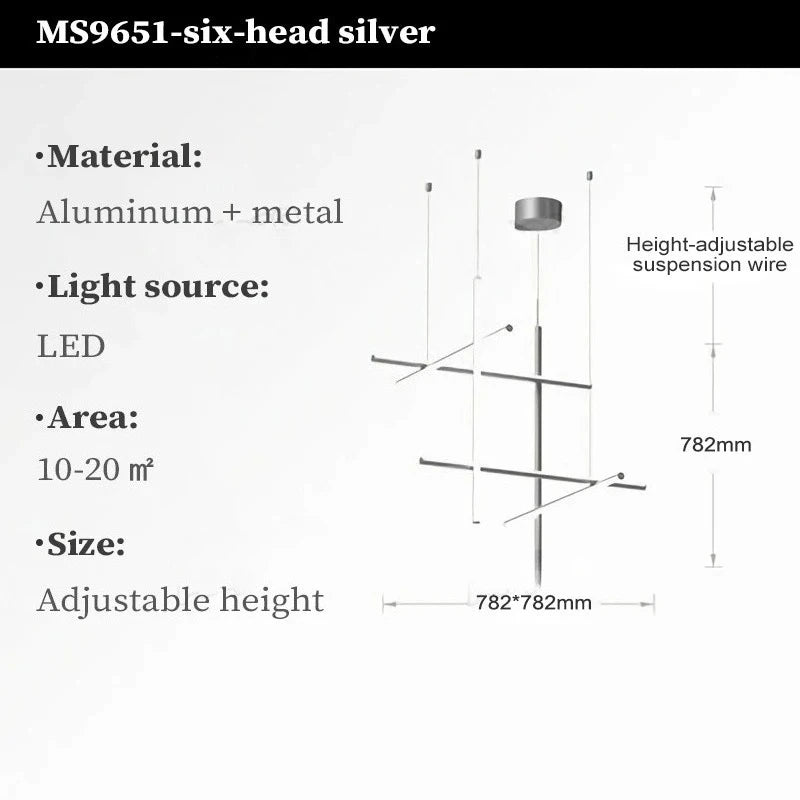 Modern LED Simple Tube Gold Chandeliers For Villa Living Room Kitchen Bar Pendant Lamps Interior Hanging Lighting Luminaires