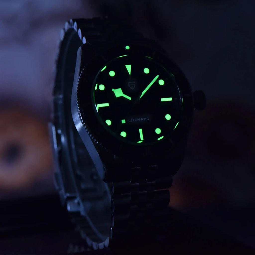 2025 New PAGANI DESIGN BB58 Jubilee bracelet Men's Watches Luxury Retro Automatic Watch For Men NH35A Mechanical Wristwawtch Men