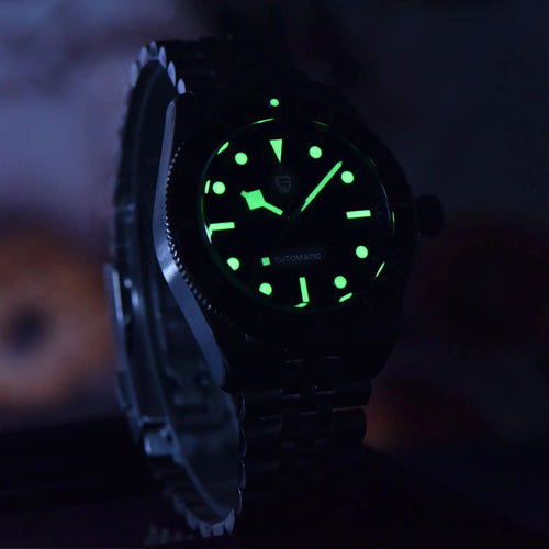 2025 New PAGANI DESIGN BB58 Jubilee bracelet Men's Watches Luxury Retro Automatic Watch For Men NH35A Mechanical Wristwawtch Men