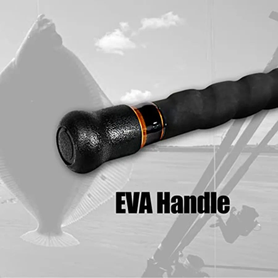 Surf Spinning Fishing Rod 2Piece 3Piece 4Piece Carbon Fiber Travel Fishing Rod with Noctilucent Tip for Portable Anglin
