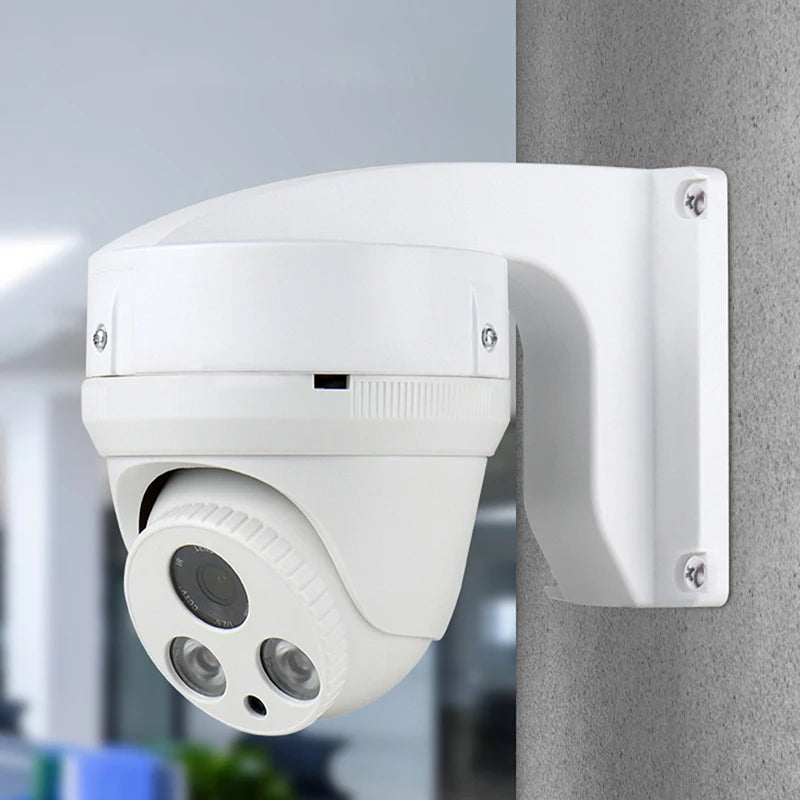 Home Office Dome Camera Bracket Surveillance CCTV Accessories Plastic L Type Durable Security Wall Mount Indoor Outdoor