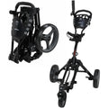 Golf 360 SwivelEase 3 Wheel Folding Golf Cart for Easy Transportation and Storage Ideal for Golf Courses Country Clubs and Resi