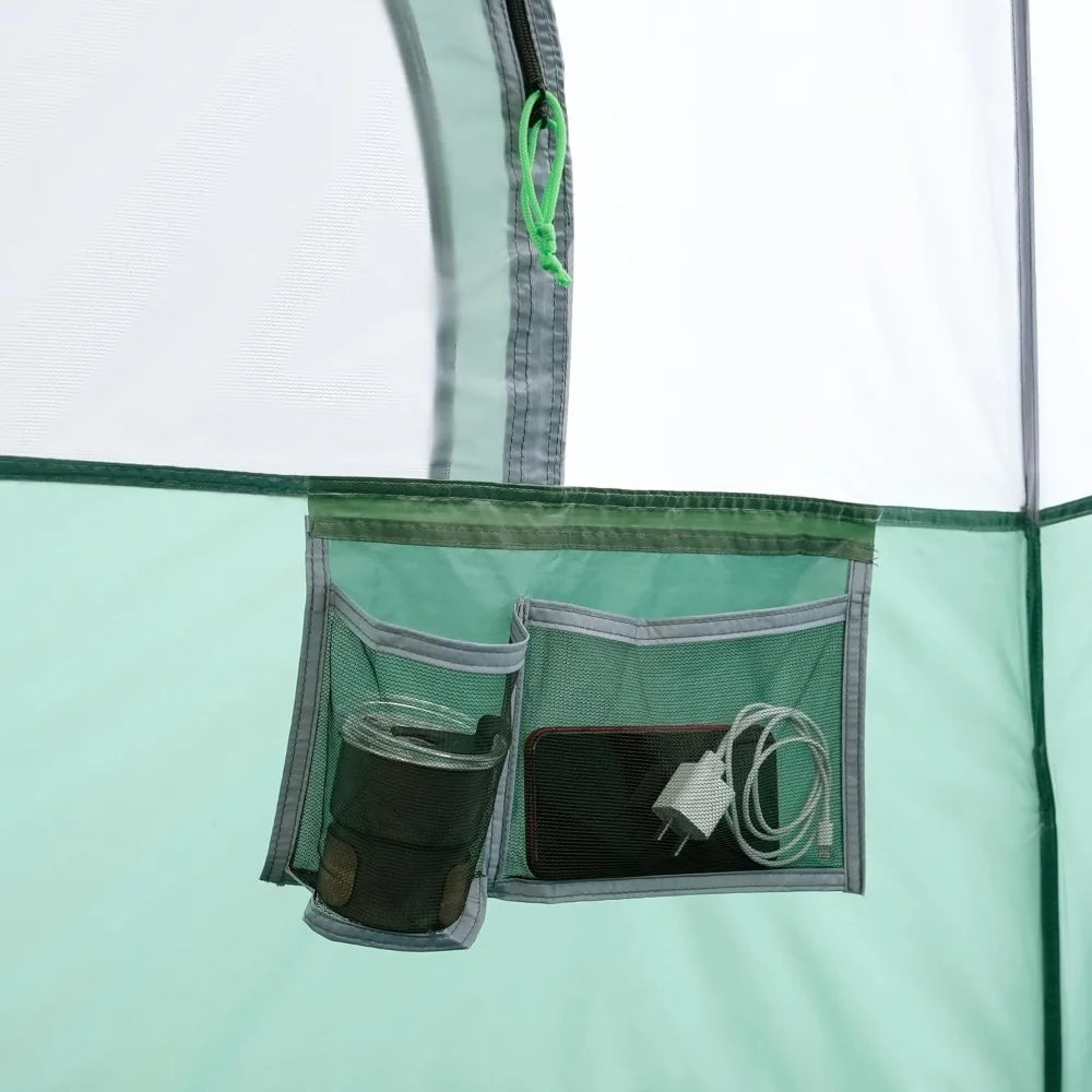 Instant Camping Tent with Rainfly, Weather-Resistant, Quick Setup