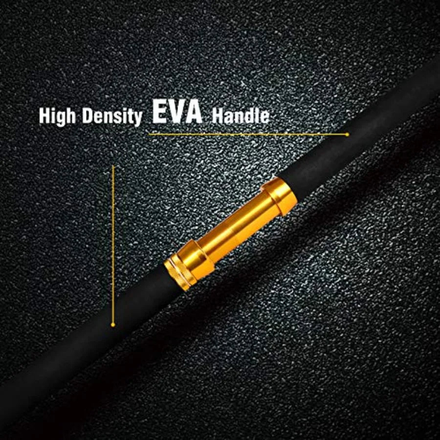 Saltwater Fishing Trolling Rod 1 Piece 2 Piece Heavy Roller Rod for Big Game Conventional Boat Fishing with Roller Guid
