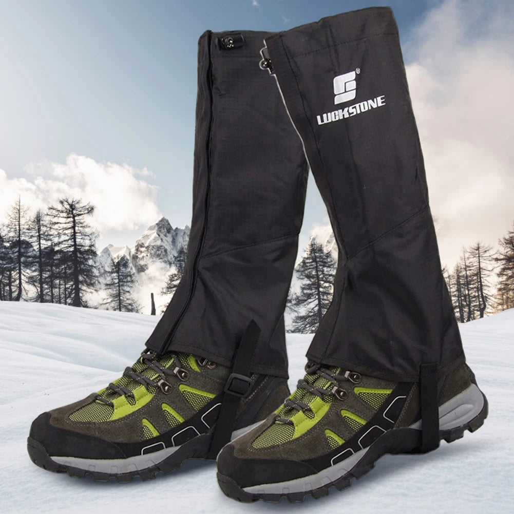 Leg Hiking Gaiters Winter Tourist Snow Foot Cover Lightweight Men Women Waterproof Shoe Gaiters Breathable Snow Boot Leg Gaiters