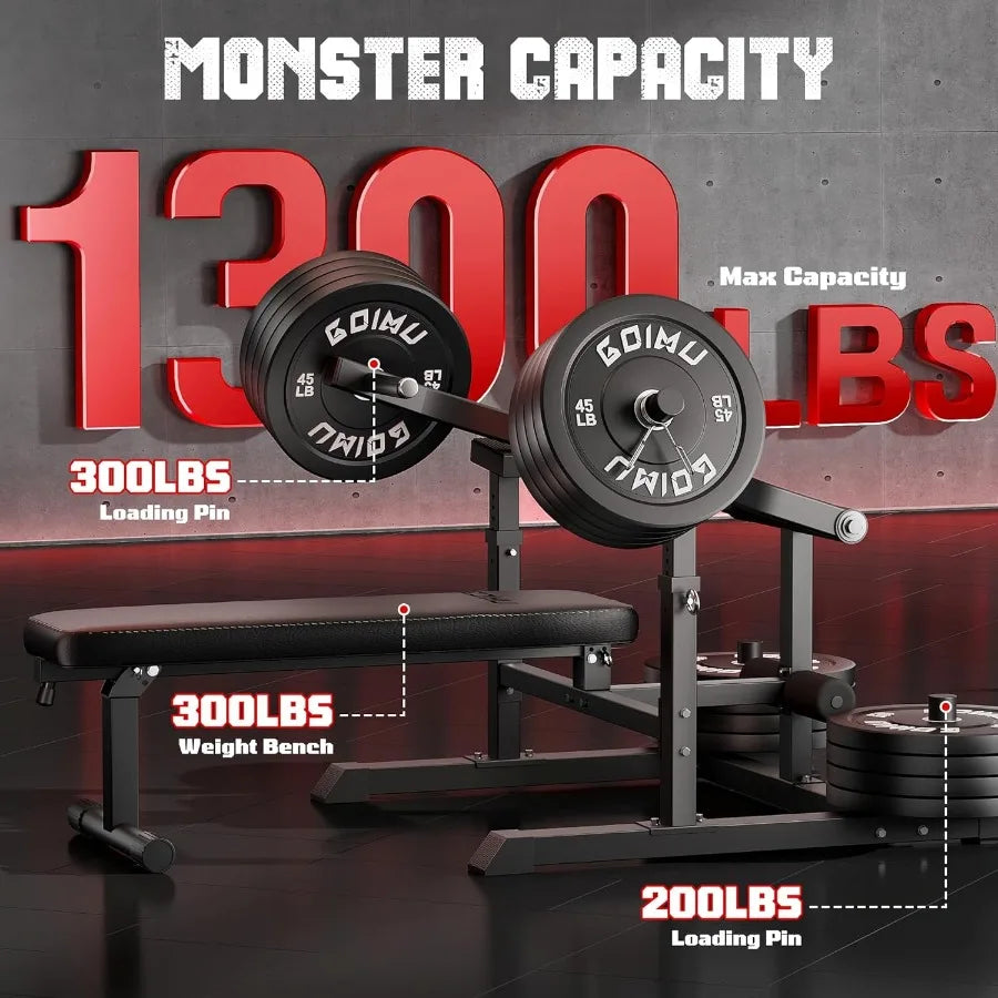 Chest Press Machine Z1PRO Weight Bench Press Machine with Independent Arms Adjustable Flat Incline Bench Press for Chest AB Wor