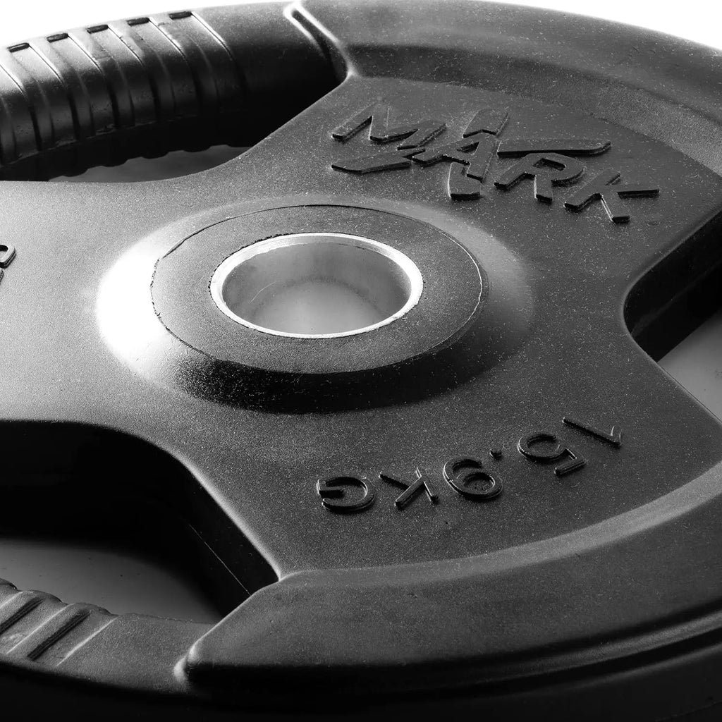 Pair or Set of Weight Plates, Rubber Coated Exercise Weights for Barbell, Strength Training Weight Set for Home Gym