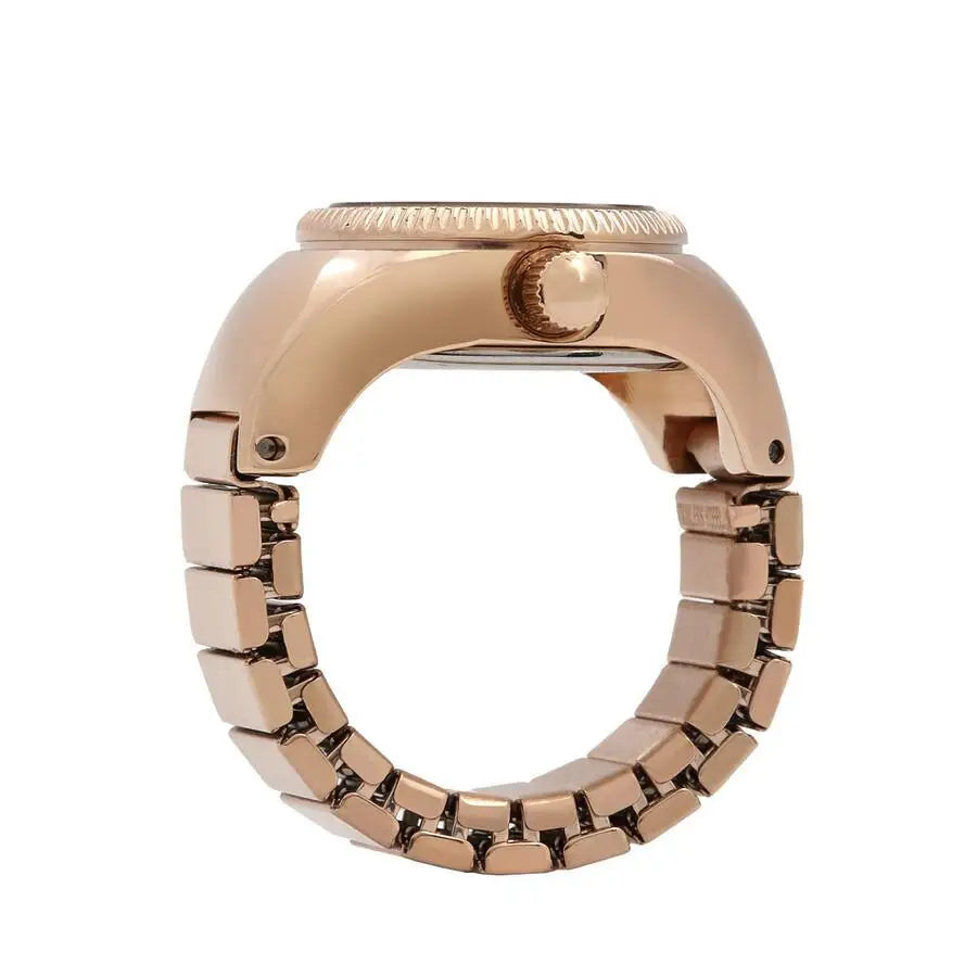 Fossil | Rose Gold-Tone Quartz Ladies Watch Ring ES5247