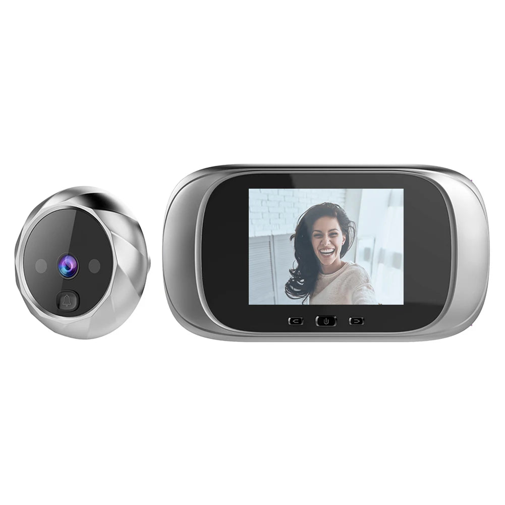Night Vision Door Peephole Camera 2.8 inch Digital Doorbell Viewer Door Bell Peephole Viewer Video Night Vision