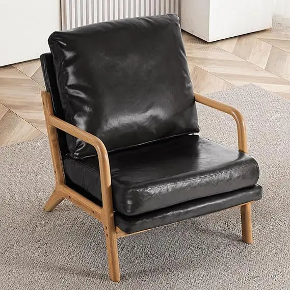 Mid Century Modern Accent Chairs for Living Room, 23” Wide Comfy Chair for Bedroom, Small Cozy Corduroy Reading Chairs for Adult