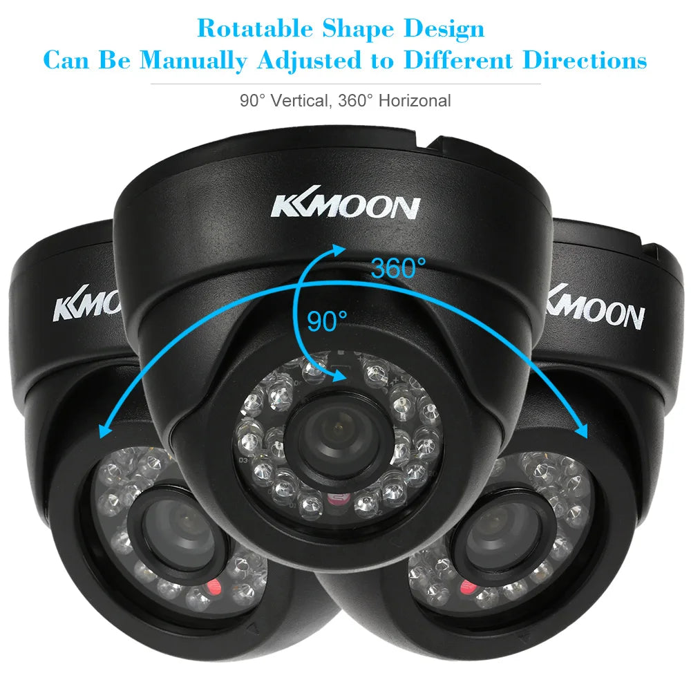 Infrared Hemisphere Analog Camera Security 1200TVL Surveillance Camera CCTV Indoor Night Vision 1/3 In CMOS IR-CUT NTSC System