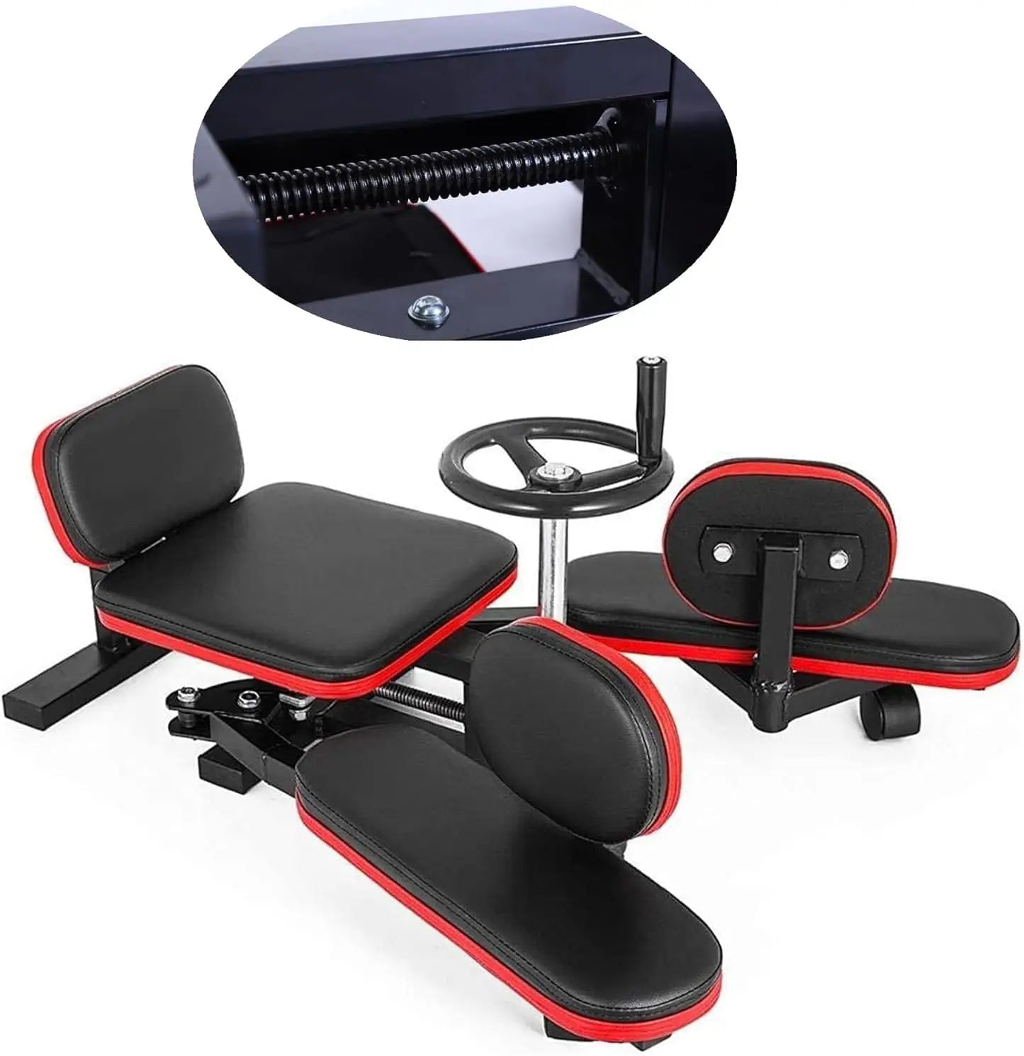 Leg Stretcher Machine Adjustable Leg Stretch Training Machine 330lbs Heavy Duty Leg Extension Machines for Home Yoga Gym Fitness