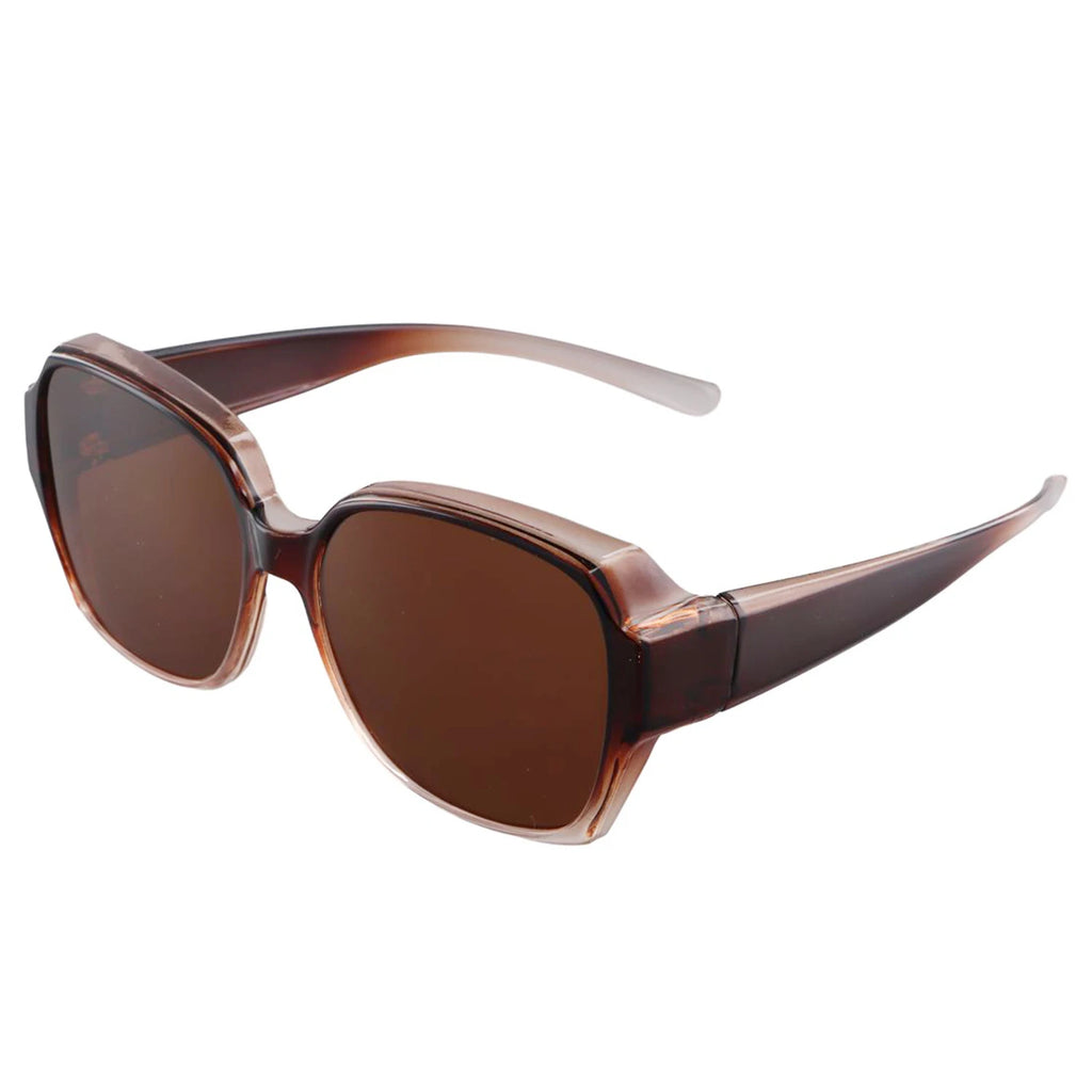 2025 New Sunglasses Myopia Glasses Cover Polarized Sunglasses Folding Fit Over Glasses Men Women UV400 Wear