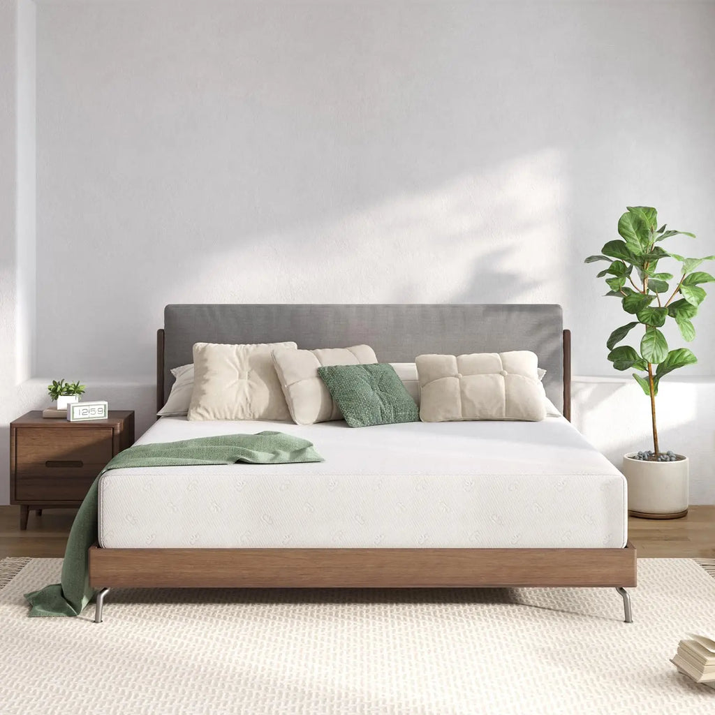 Full/Queen/King Size Memory Foam Mattress Comfort Foam Pressure Relief Cool Fresh Sleep, Remov Washable Cover