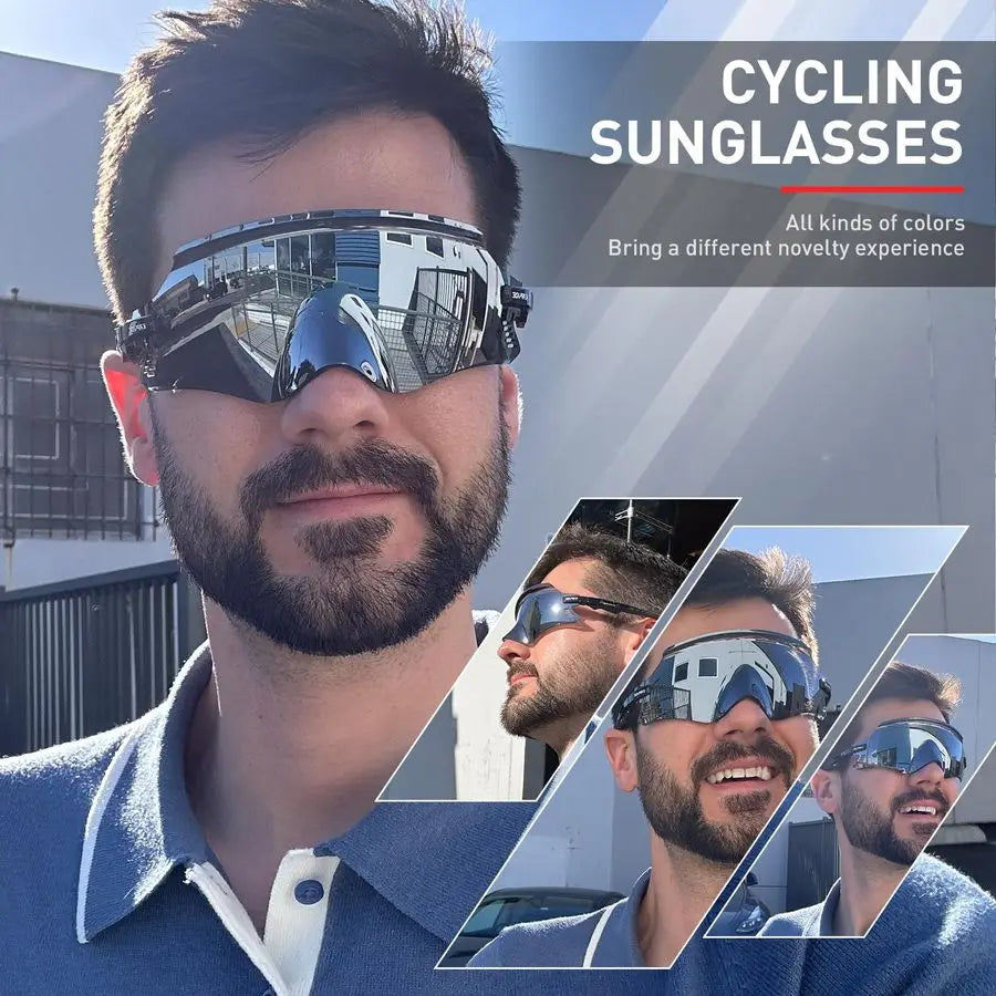 Cycling Glasses Mountain Bike Sunglasses MTB Windproof Motorcycle Goggles Men Women Triathlon Sports Running K2