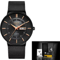 Man Watch LIGE Top Brand Luxury Waterproof Ultra Thin Date Clock Male Steel Strap Casual Quartz Mens Watches Sports Wrist Watch
