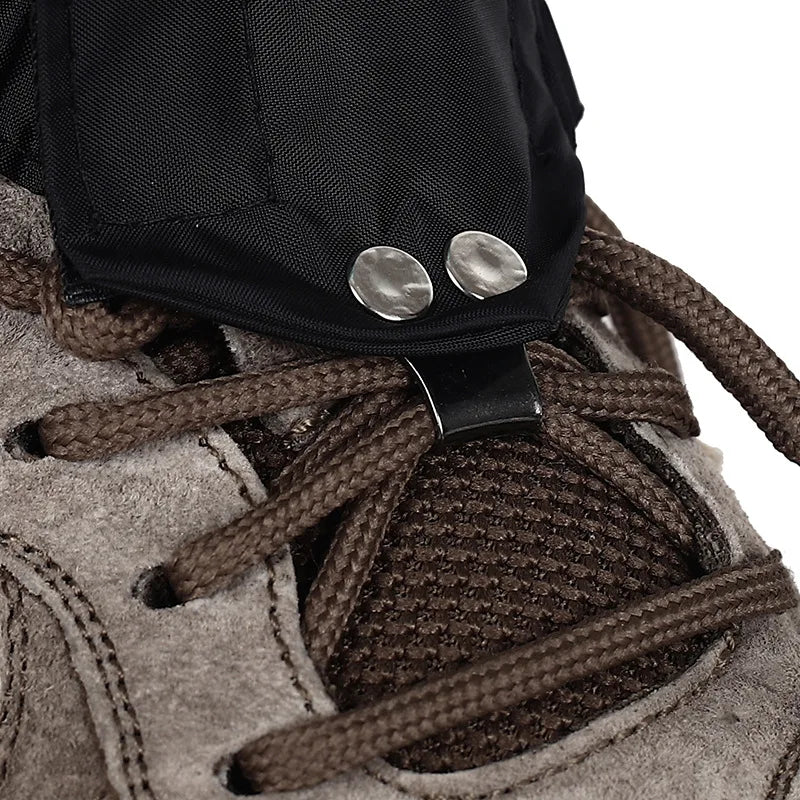 Outdoor Waterproof Foot Cover Durable Highly Breathable Double-Deck Hiking Climbing Legging Wraps Hunting Gaiters