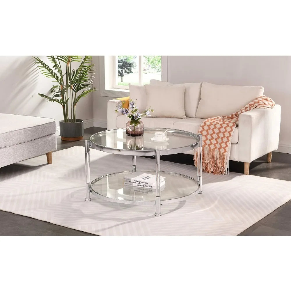 Coffee Table Circle Center Tables for Living Room