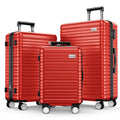Luggage Sets 3 Piece 20/24/28 Inch Expandable Hardside Lightweight Durable Suitcases with Spinner Wheels, TSA Lock For Women Men
