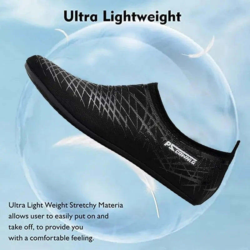 Wading Shoes Soft-soled Non-slip Swimming Shoes Women Men's Snorkeling Quick-drying Beach Shoes Diving Shoe Surfing Socks
