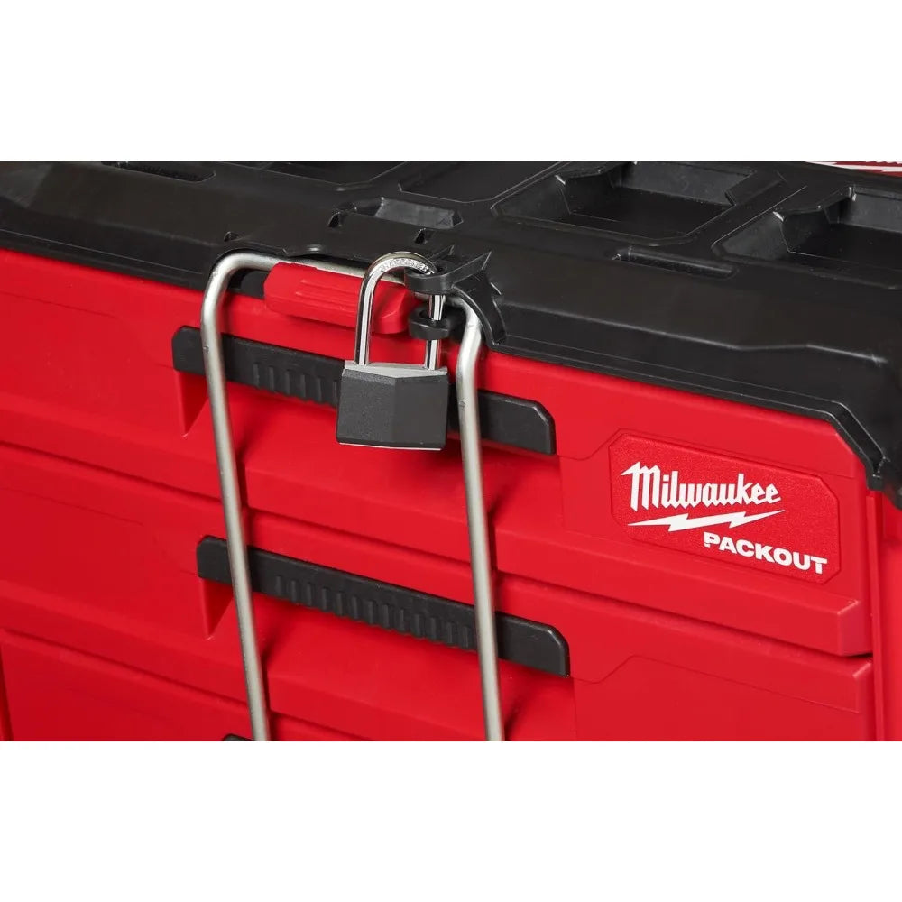 Two-Drawer Portable Toolbox with PACKOUT System for Versatile Storage and Organization