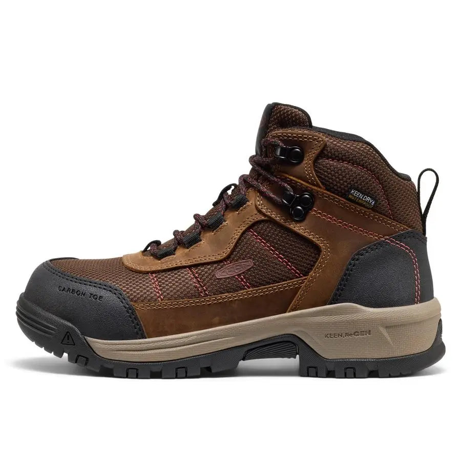 Utility womens Skokie Hiker Style Mid Height Composite Toe 90 Degree Waterproof