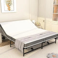 Adjustable Bed Frame King, King Adjustable Base Electric Base with Remote Control, King Size Adjustable Bed Frame with Independe