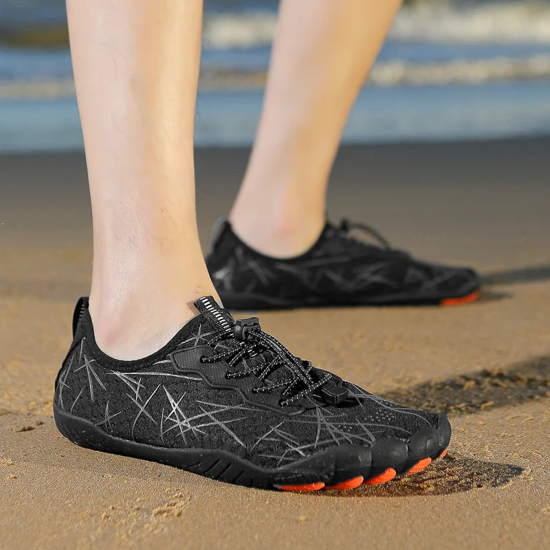 Summer Quick-Drying Beach Water Shoes Unisex Swimming Aqua Slippers Outdoor Activities Surfing on The Sea Five Finger Sandals