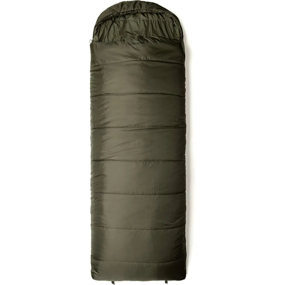 Military-Grade Navigator Sleeping Bag with Compression Sack for Outdoor Camping Adventures