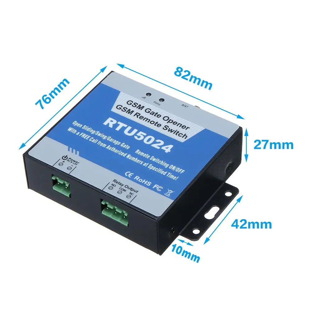 3Pcs RTU5024 Gate Opener Relay Remote Control Door Access Switch Free Call