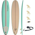 Collaboration 8ft Surfboard | Graphic top Deck with high Density Slick Bottom | for Kids and Adults | Foam Construction