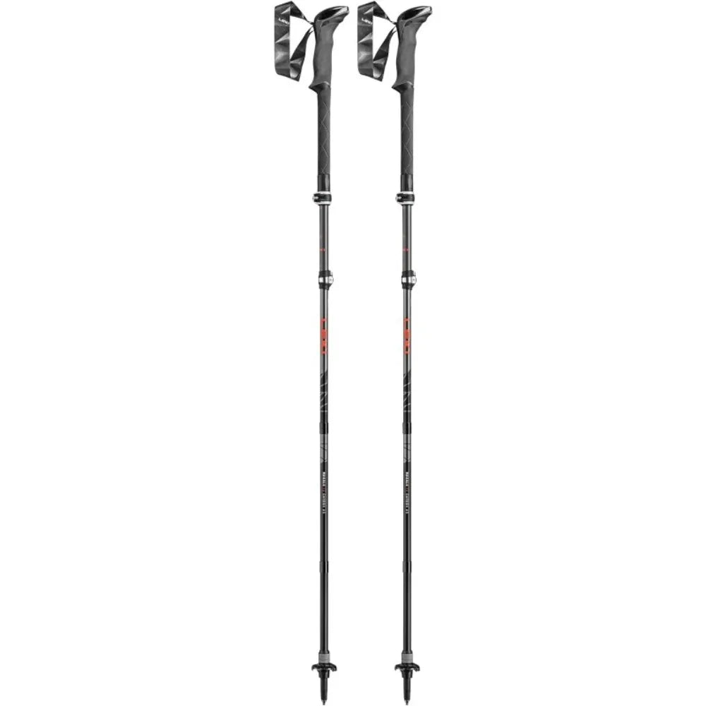 Makalu FX Carbon AS Trekking Poles - Foldable Collapsible Lightweight Walking Poles for Hiking