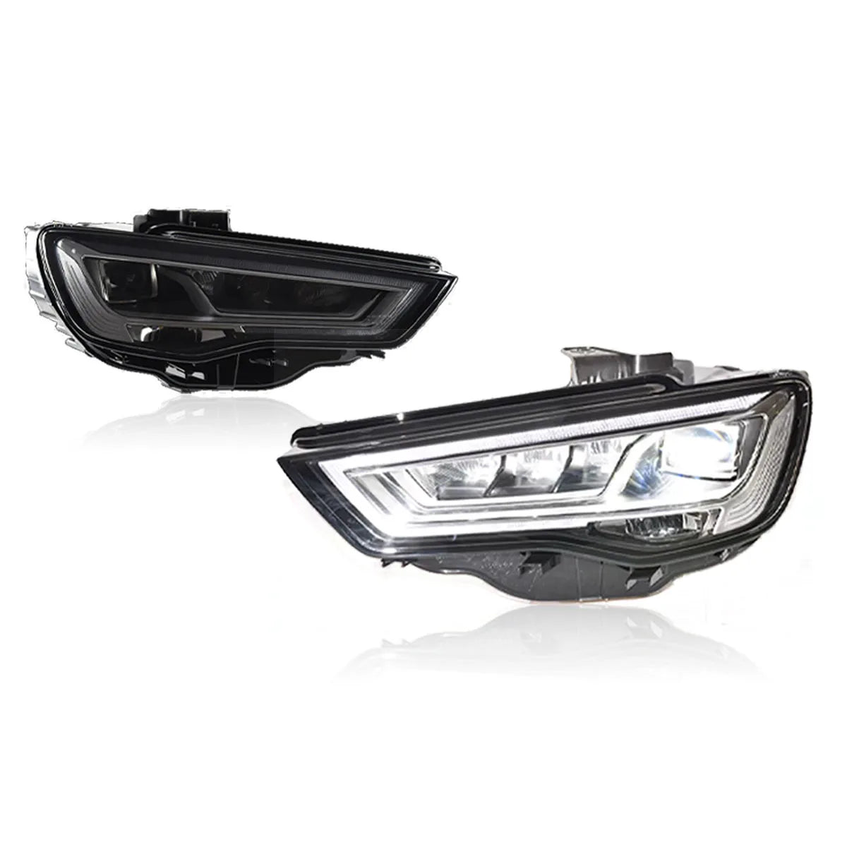 Car Headlights For Audi A3 2014-2016 LED Car Lamps Daytime Running Lights Dynamic Turn Signals Car Accessories