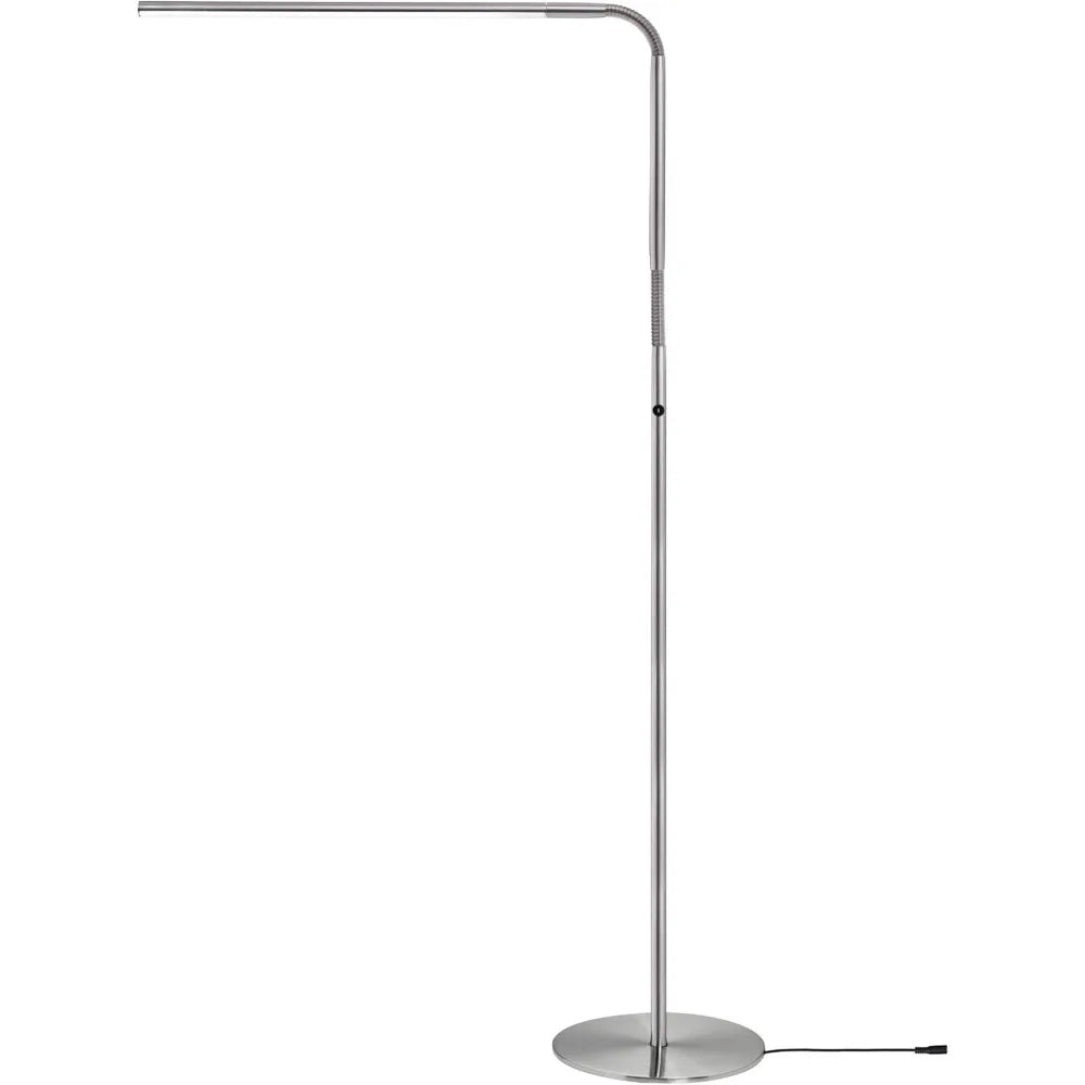 Daylight Company Slimline 3 LED Floor Lamp with 80 CRI for Eye Care, 4 Brightness Settings, 3000 LUX at 30 cm, 1065 Lumens, 4-St