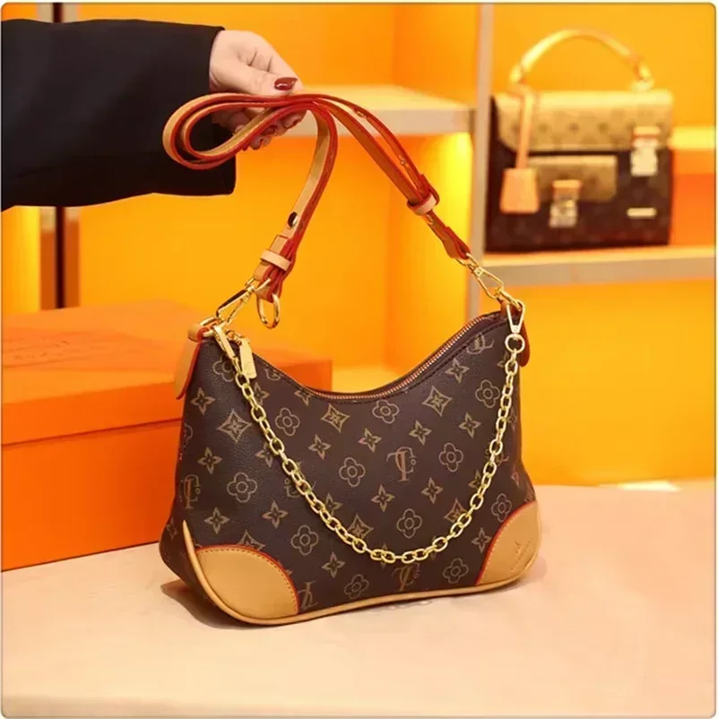 ODEON PM Designer Bags Brown Black Stylish Functional Shoulder Bag Purse Wallet Versatility Crossbody BL21