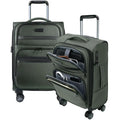 Expandable Carry On Luggage with Front Business Pockets20 Inch Suitcases with Spinner Wheels amp Builtin TSA Lock, Durable Suitc