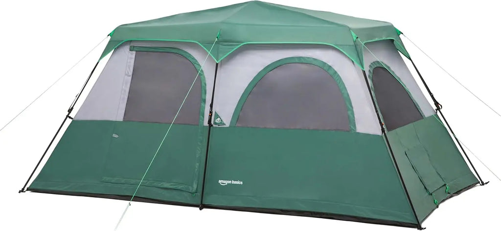 Instant Camping Tent with Rainfly, Weather-Resistant, Quick Setup
