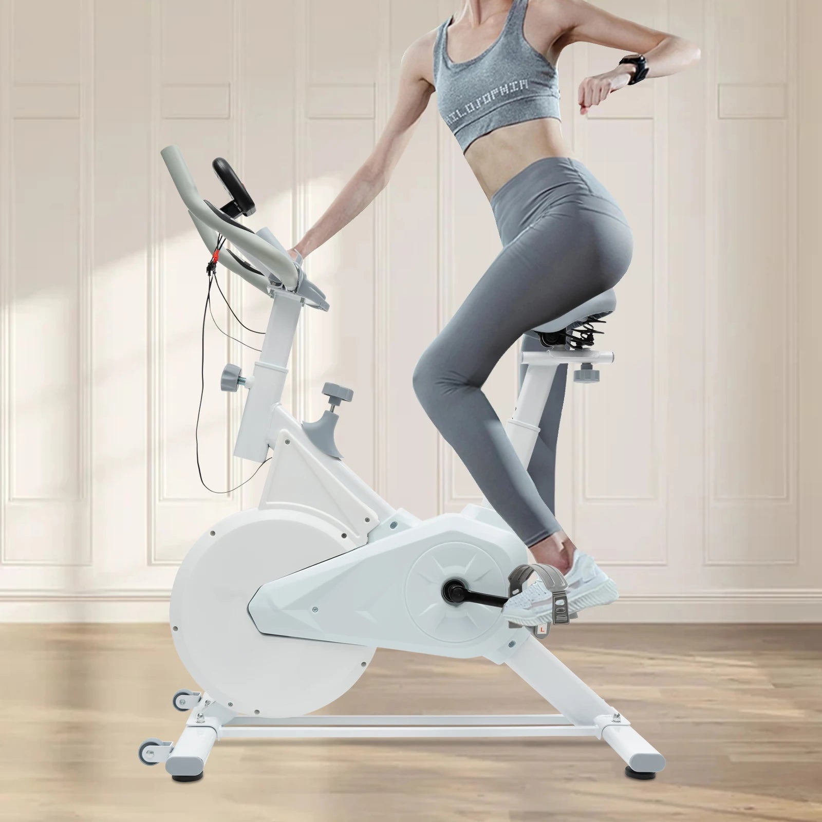 Exercise Bike Indoor Fitness Bike Cardio Fitness Bike Home Fitness Comfortable Seat Exercise Bike